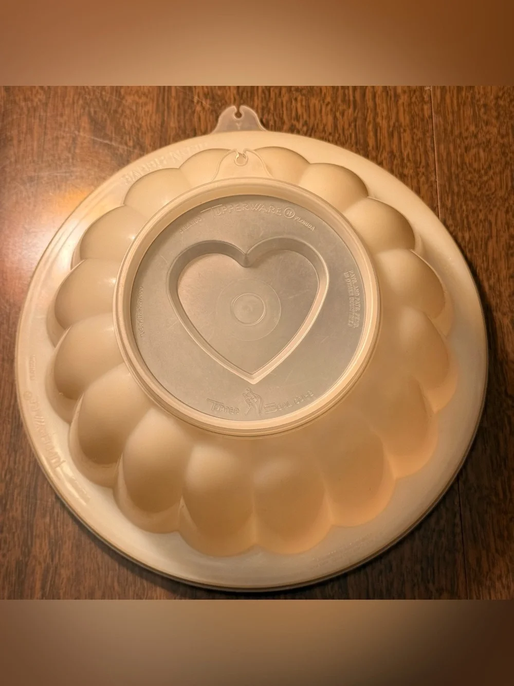 Vintage Tupperware Jel-N-Serve Mold w/ALL 4 Seasonal Shape Molds & Lid #616 NICE